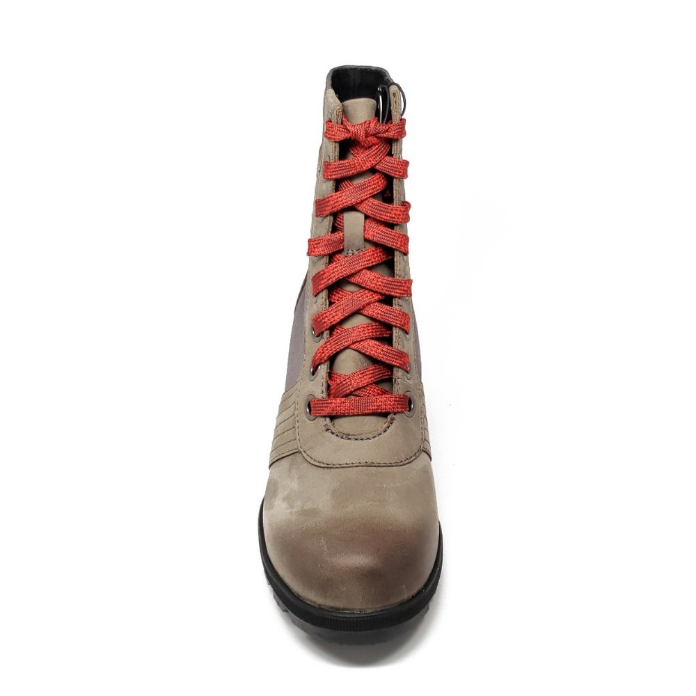 Sorel Lexie Wedge Boots in Quarry Grey Women's Size 6 - Picture 4 of 9